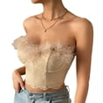 thumbnail image 4 of PEASKJP Easy-On Bra for Women Plus Size Underwire Smooth Full Coverage Seamless Bras, White S, 4 of 5
