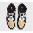 thumbnail image 4 of New N I-K-E A i r-Jor-dan 1 Mid SE Shoes Tartan Swoosh Fall/Winter Black-Brown SIZES, 4 of 6