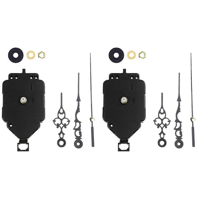 2 Set DIY Clock Movement Kit Replacement Parts