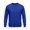 07#Blue, variant on Unisex Crew Neck Pullover Sweatshirt Solid Color Loose Fit Long Sleeve Casual Couple Matching Sports Top Everyday Basic Long Sleeve Shirts