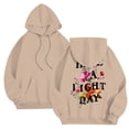 thumbnail image 3 of WILLBEST Sudaderas para Hombre, Moda Informal, Letras Estampadas, Sudadera con Capucha, Manga Larga, Cordón Ajustable, Suéter con Capucha Chica, 3 of 7