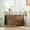Brown, variant on VECELO Fabric Dresser with 5-Drawer for Bedroom Chest of Drawers Storage Dresser, Furniture Dresser Industrial Modern Dresser for Hallway Entryway, Brown