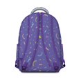 thumbnail image 3 of Colorful Polka Dots School Backpack Minimalist Dots and Geometric Pattern Design Fashion Travel Bag for Students, 3 of 4