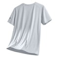 thumbnail image 4 of Luvrsol Big and Tall Mens T Shirt Solid Moisture Wicking Tee Quick Dry Lightweight Short Sleeve Sport Top L-5XL, 4 of 8