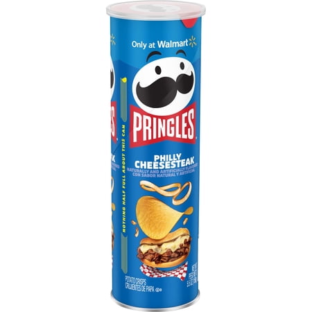 Pringles Potato Crisps, Philly Cheesesteak, 5.5 oz