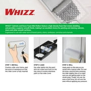 WHIZZ 4 Foam Mini Paint Roller 2-Pack Refills for Cabinets and Doors
