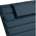 thumbnail image 3 of Classic Accessories Storigami Water-Resistant Chaise Lounge Cushion, 80 x 26 inch, Heather Indigo, 3 of 11