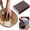 Brown, variant on Carborundum Emery Cleaning Sponge, Heavy Duty Scouring Pad Scrubber for Kitchen Pots & Pans, Non-Scratch Stain Remover,3.86"×2.75"×0.98",3PC