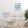 thumbnail image 3 of Stupell Industries Traditional Magnolia Blossoms on Blue Gray Framed Giclee Art, 11 x 14, by Janet Tava, 3 of 8