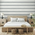 thumbnail image 2 of NextWall Argos Grey Two Toned Shiplap Peel and Stick Wallpaper, 2 of 10