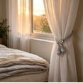 thumbnail image 6 of XiYing 2 Pack Adjustable Window Curtain Tiebacks | Cotton Rope Drape Holdbacks | Door Curtain Holder for Living Room Bedroom Kitchen | Linen Fabric Tie Backs for Home Window Decoration, 6 of 6