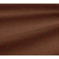 thumbnail image 4 of oneOone Cotton Jersey Rust Brown Fabric Texture & Floral Block Sewing Fabric By The Yard Printed Diy Clothing Sewing Supplies 58 Inch Wide, 4 of 4