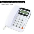 thumbnail image 3 of Teléfono Con Cable, Teléfono ABS Gy T2020cid Con Pantalla de Identificación de Llamadas con Altavoz, Interfaz dual Y Diseño de Calculador, Verificado de Registros de de de, 3 of 7