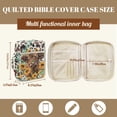 thumbnail image 7 of ZUXONGSY Highland Cow Sunflower Print Bible Cover for Women Large Bible Protective Carrier Portable Journal Case with Handle ChuZU Bag for Study, 7 of 7