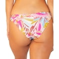 thumbnail image 2 of Hurley SAIL MULTI Juniors' Palm Paradise Printed Bikini Swim Bottom, US X-Large, 2 of 3