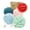 1) Premium Large, variant on Spongentle Loofah Bath Sponge Loofa Body Sponge Shower, Exfoliating Body Scrubber, Beautiful Colors, 4 Pack, Large