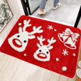 thumbnail image 6 of Antqov Christmas Bathroom Rug 16x24" Soft Merry Christmas Bath Mat Non-Slip Absorbent Christmas Rug Cute Christams Decorations for Indoor Bathroom Home Supplies Gifts, 6 of 6