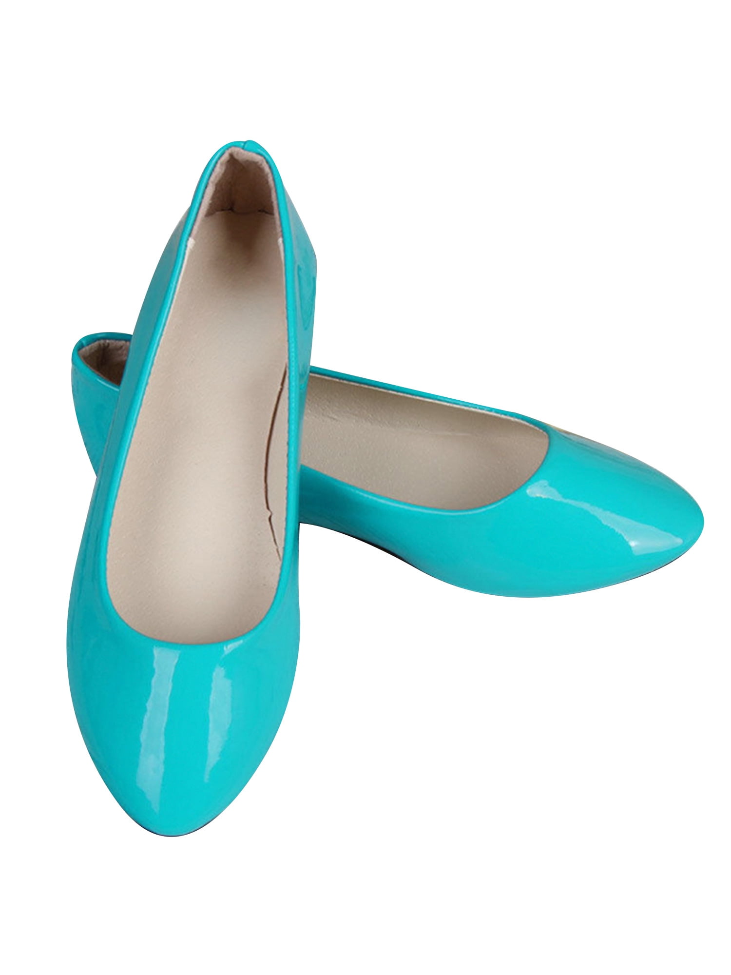 Women Flats Pumps Ladies Casual Ballet Ballerina Dolly Bridal Boat Shoes Comfy 6 