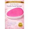 thumbnail image 2 of Body Benefits Facial Cleansing Sponges Gentle Exfoliating Makeup Removal Pink 6 Count, 2 of 10