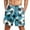 CD36-Blue, variant on IYYVV Men's Swim Trunks Quick Dry Stretch Bathing Suit Swimming Trunks for Men Beach Shorts Hawaiian Print Swim Shorts with Pockets Black S