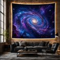 thumbnail image 6 of Spiral Galaxy in Deep Cosmic Space, Majestic Celestial Style for Space Enthusiasts, Fine Art Space Decor, Housewarming Gift Tapestry Wall Hanging for Bedroom and Living Room, 6 of 7