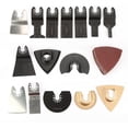 thumbnail image 3 of Oscillating Multi Tool Blade Set, Wide Variety Applications from Woodworking to Metal Cutting, 40 Pieces, 3 of 5