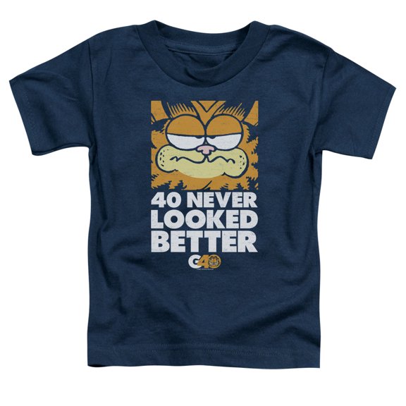 Garfield - 40 Looks - Toddler Short Sleeve Shirt - 3T