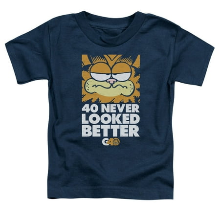 

Garfield 40 Looks S/S Toddler T-Shirt Navy