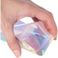 thumbnail image 2 of 3 x 4 Inches 100 Pack Smell Proof Mylar Resealable Foil Pouch Bags - Food Safe Airtight Multipurpose Zipper Bags for Bussiness, 2 of 5