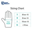 thumbnail image 5 of SAFEHEALTH Blue Nitrile Chemo-Rated Exam Gloves, Chemical-Fentanyl Resistant, Free of Latex-Powder, Finger Textured-Disposable, Case of 1000, Size L, 5 of 5