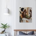 thumbnail image 4 of Nawypu African American Black Woman Bathroom Wall Art Canvas Poster Decorative with Frame  Boho Woman Art Canvas, Black Girl Art Wall Decor For Bathroom Bedroom Modern Wall Decor -, 4 of 5