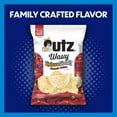 Utz Wavy HeluvaGood!® French Onion Potato Chips, GlutenFree, Family Size, 7.75 oz Bag