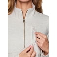 thumbnail image 2 of Avalanche Women's 1/4 Zip Quilted Fleece Pullover Sweatshirt With Pockets, 2 of 6