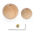 thumbnail image 1 of YQHWQ Inch Shank Cable Drill Guide Bumper Ball Set Flexible Shank Mounting Drill Guide Kit Flexible In-Wall Drill Guide Tool, 1 of 5