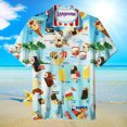 thumbnail image 3 of Camisa hawaiana 2024 para hombre, camiseta de verano con helado, estampados de playa, camisa de manga corta, tops casuales, diseño original, ropa para hombre, 3 of 5