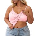 thumbnail image 4 of GHIIYER Plus Size Tank Tops with Built in Bras for Women Sleeveless Camisole Summer Clothes Size M, 4 of 9