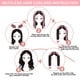 thumbnail image 4 of Sin rizador de pelo caliente, sin cinta de pelo rizado de alambre caliente, dormir más cómodamente por la noche, con bandas elásticas y cintas de pelo rizado, 4 of 5