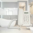 thumbnail image 1 of Wired Telephone, Indicator Light Premium Material Multi Function Home Telephone  for Office for Home for Hotel White,Black, 1 of 7