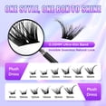 thumbnail image 2 of Kit de extensiones de pestañas Elitefe DIY, 168 unidades, 2 of 9