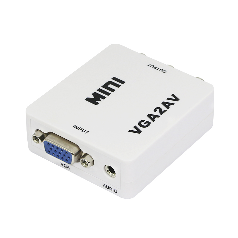axGear VGA to AV Converter VGA to RCA 