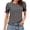 Black, variant on Women's Polka Dot Graphic Tops Casual Crew Neck Short Sleeve Tunic T Shirts Loose Fit Summer Fashion Pullover