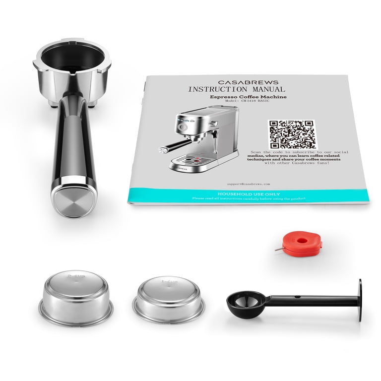 Free Shipping! Casabrews Espresso Machine with Milk Frother 20 Bar