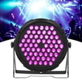 thumbnail image 1 of Lumière de Scène LED RVB 60W, Lumière LED DJ par, Lumière DJ RVB Pleine Couleur avec Contrôle DMX pour Lumière DJ, Commande Vocale, Concert, Performance, 1 of 7