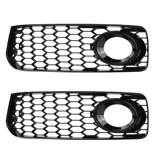 BOROCO-rejilla de luz antiniebla delantera izquierda, galvanoplastia de alta resistencia 8T0807681B para A5 S5