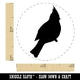 thumbnail image 2 of Cardinal Bird Solid Self-Inking Rubber Stamp Ink Stamper - Black Ink - Mini 1/2 Inch, 2 of 7