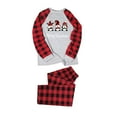 thumbnail image 3 of Family Christmas Pjs Matching Set Gnomes Plaid  Baby Soft Sleepwear, 3 of 9