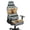 Aztec Tribal Cow, variant on HUIACONG Dolphin Moon Computer Game Chair Cover Easy to Install Backrest and Armrest Protector Slipcovers 4Pcs Gaming Chair Covers Set for Home, Shop, Office