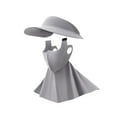thumbnail image 1 of koolsoo Sun Hat Face Cover Cap Earloop Women for Sightseeing Outdoor Activities Work Light Gray, 1 of 9