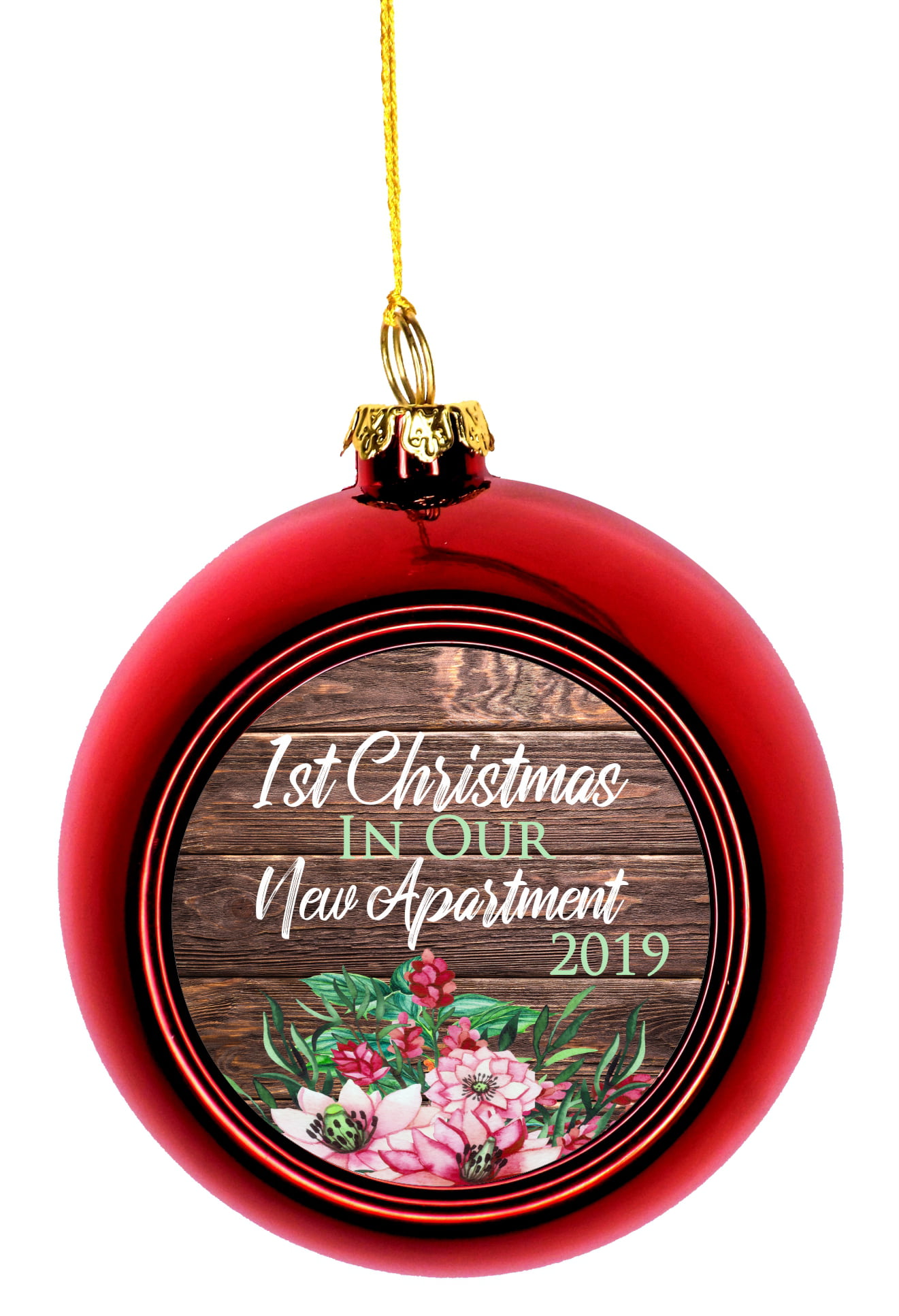 Ornament New Home 1st Christmas in Our New Apartment 2019 First Bauble ...