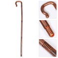 thumbnail image 2 of Miangastore 1Set Wizard Staff Golden Plastic Long Stick Stage Performance Prop Costume Cane, 2 of 8